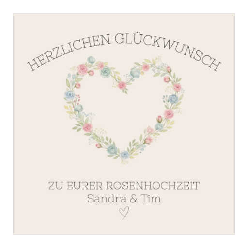Rosenhochzeit | Bunte Rosen