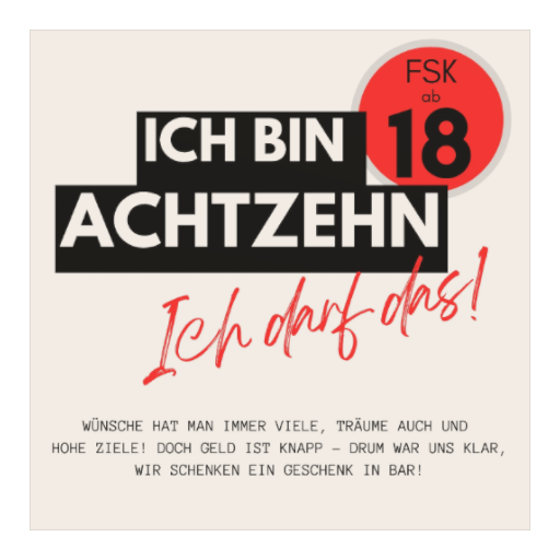 Ich darf das! | FSK 18