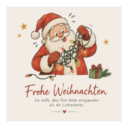 Frohe Weihnachten | Weihnachtsmann